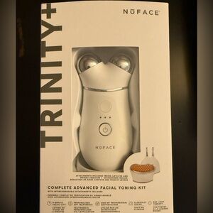 NuFace Trinity+ Facial Toning Device in White and Silver